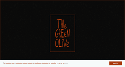 Desktop Screenshot of greenoliverestaurant.co.uk